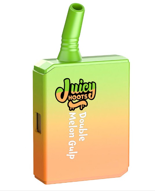Juicy Hoots Blue Raspberry Soft Chews pack